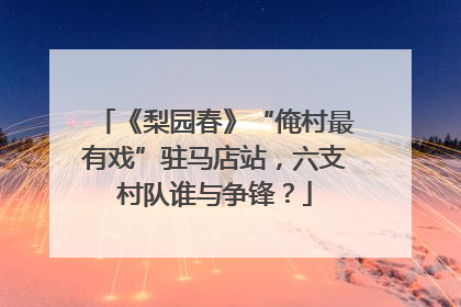 《梨园春》“俺村最有戏”驻马店站，六支村队谁与争锋？