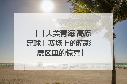 「大美青海 高原足球」赛场上的精彩 展区里的惊喜
