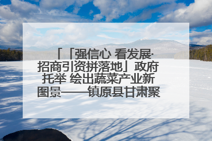 「强信心 看发展·招商引资拼落地」政府托举 绘出蔬菜产业新图景——镇原县甘肃聚广利现代设施蔬菜种植基地见闻