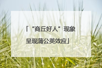 “商丘好人”现象呈现蒲公英效应