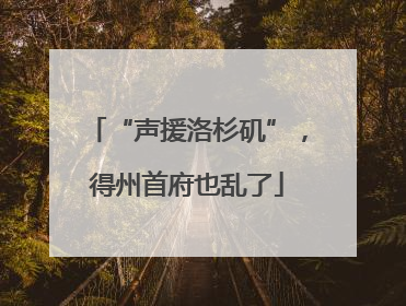 “声援洛杉矶”，得州首府也乱了