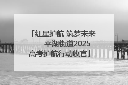 红星护航 筑梦未来——平湖街道2025高考护航行动收官