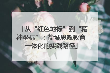 从“红色地标”到“精神坐标”：盐城思政教育一体化的实践路径