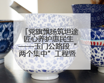党旗飘扬筑坦途 匠心养护惠民生——玉门公路段“两个集中”工程暨示范桥创建项目圆满收官