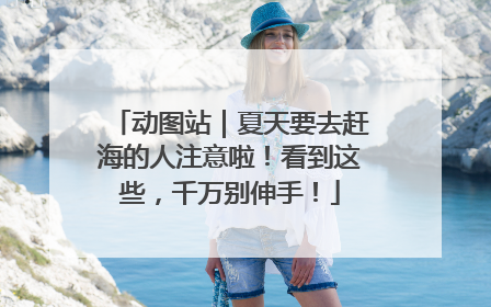 动图站｜夏天要去赶海的人注意啦！看到这些，千万别伸手！