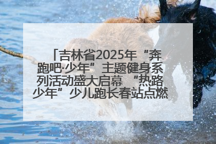 吉林省2025年“奔跑吧·少年”主题健身系列活动盛大启幕 “热路少年”少儿跑长春站点燃少年运动热情