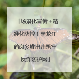 场景化宣传＋精准化防控！黑龙江鹤岗多维出击筑牢反诈防护网
