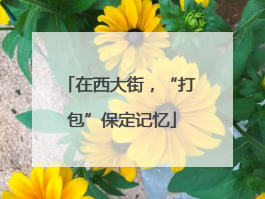 在西大街，“打包”保定记忆