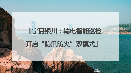 宁夏银川：输电智能巡检开启“防汛防火”双模式