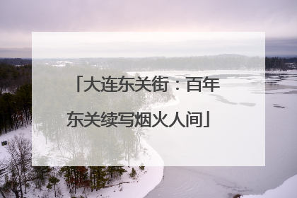 大连东关街：百年东关续写烟火人间