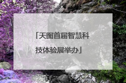 天图首届智慧科技体验展举办