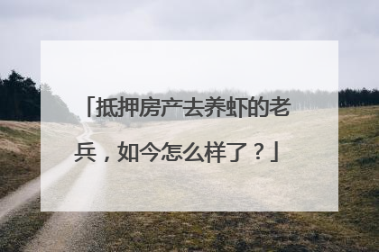 抵押房产去养虾的老兵，如今怎么样了？
