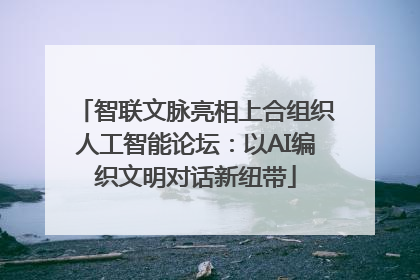 智联文脉亮相上合组织人工智能论坛：以AI编织文明对话新纽带