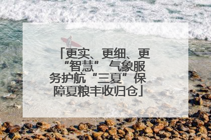 更实、更细、更“智慧” 气象服务护航“三夏”保障夏粮丰收归仓
