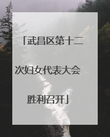 武昌区第十二次妇女代表大会胜利召开