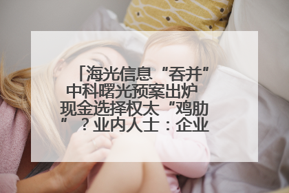 海光信息“吞并”中科曙光预案出炉 现金选择权太“鸡肋”？业内人士：企业不想大量现金流出