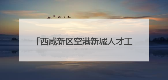 西咸新区空港新城人才工作创新案例荣获二等奖