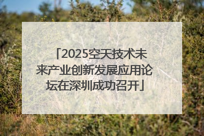 2025空天技术未来产业创新发展应用论坛在深圳成功召开